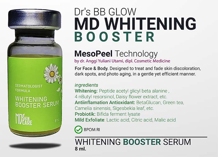 BB Glow MD Whitening Booster by dr Anggi Yuliani Utami